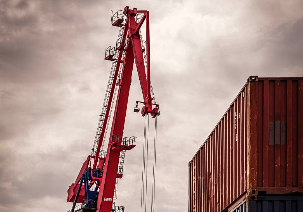 Unterwegs im Bremer Hafen